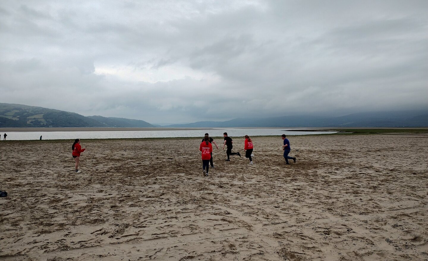 Image of Beach rugby time