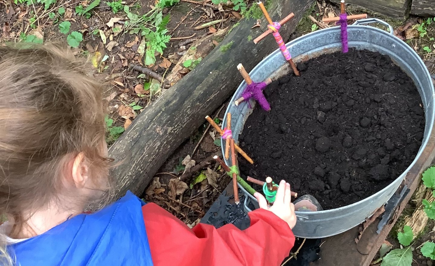 Image of Our reflection garden!