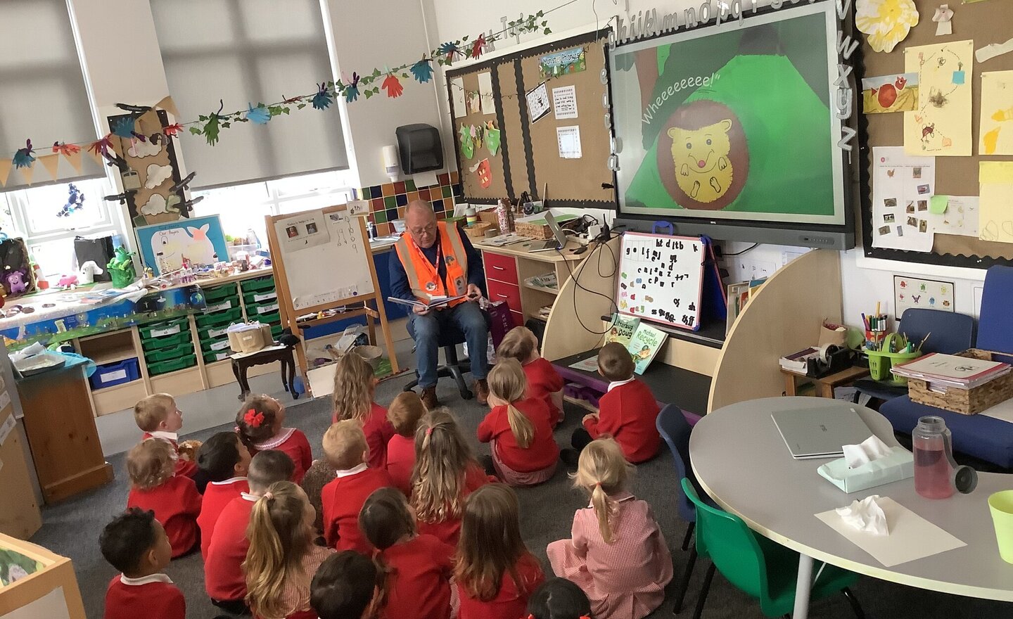 Image of We had a super visit with Bob from the Lichfield Litter Legends!