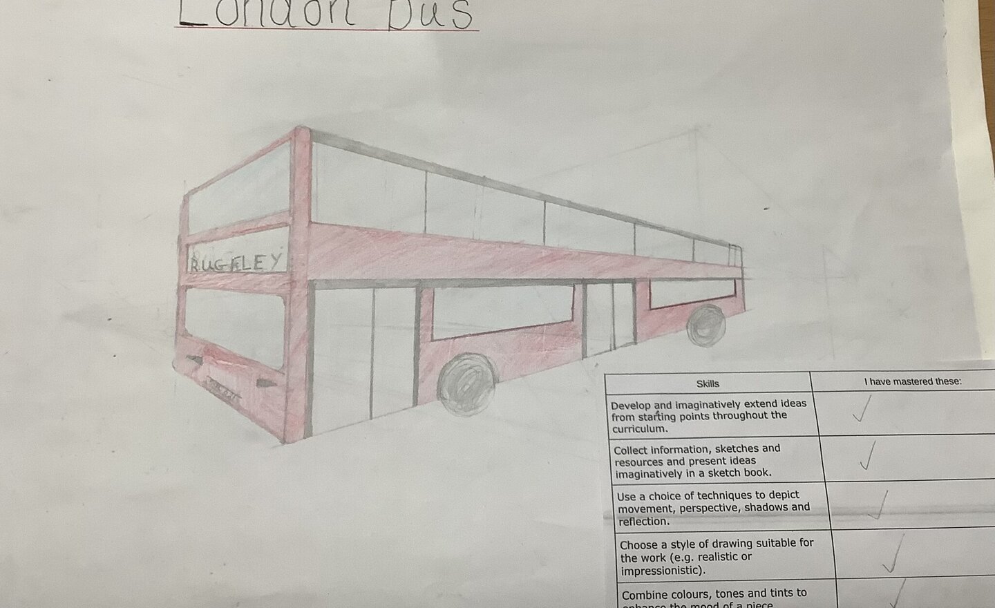 Image of Amazing 2-point perspective drawing