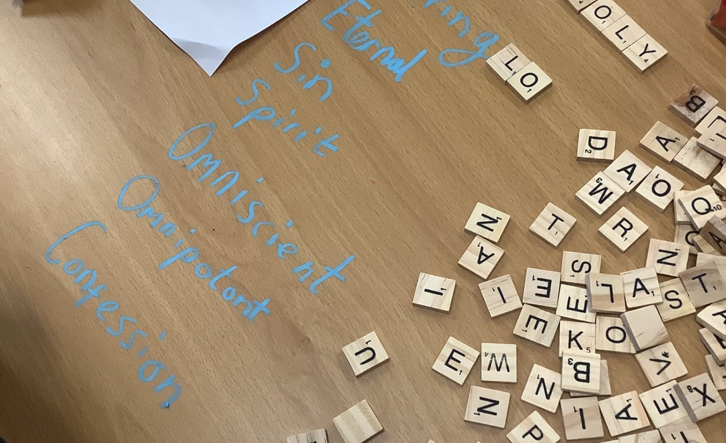 Image of RE key vocabulary