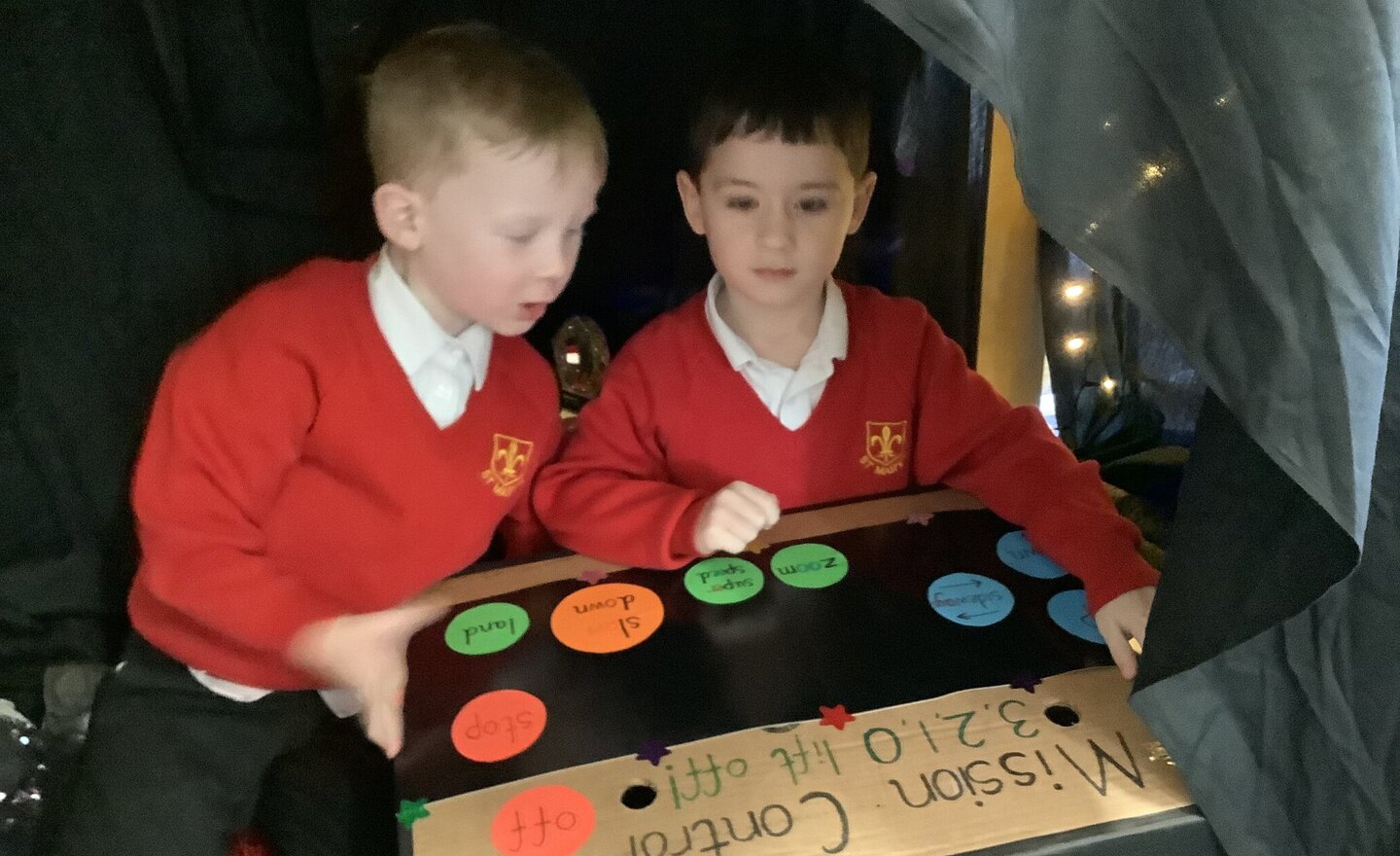 Image of 3,2,1,0 blast off!