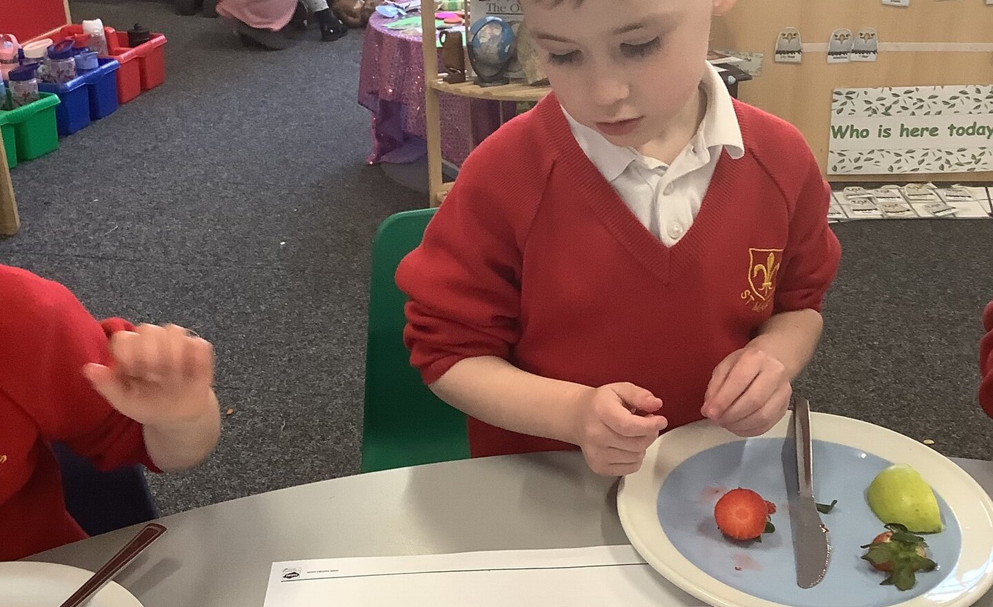 Image of Fruit kebabs!