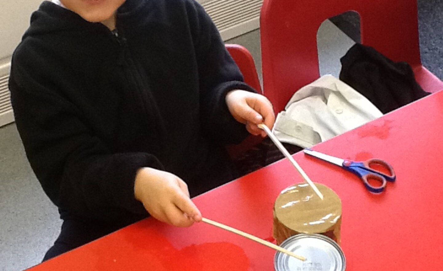 Image of Homemade musical instruments