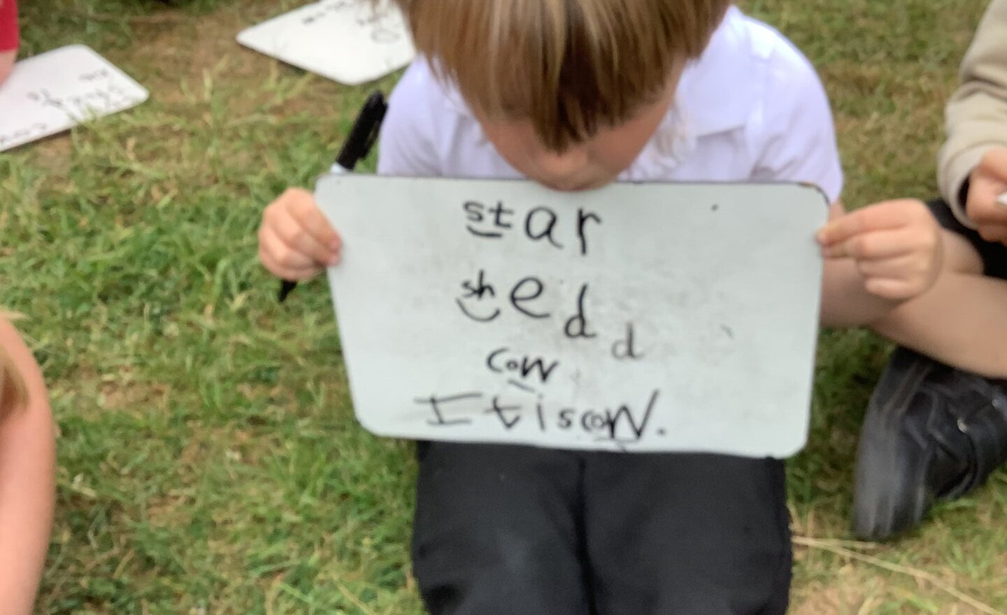 Image of Phonics outside!