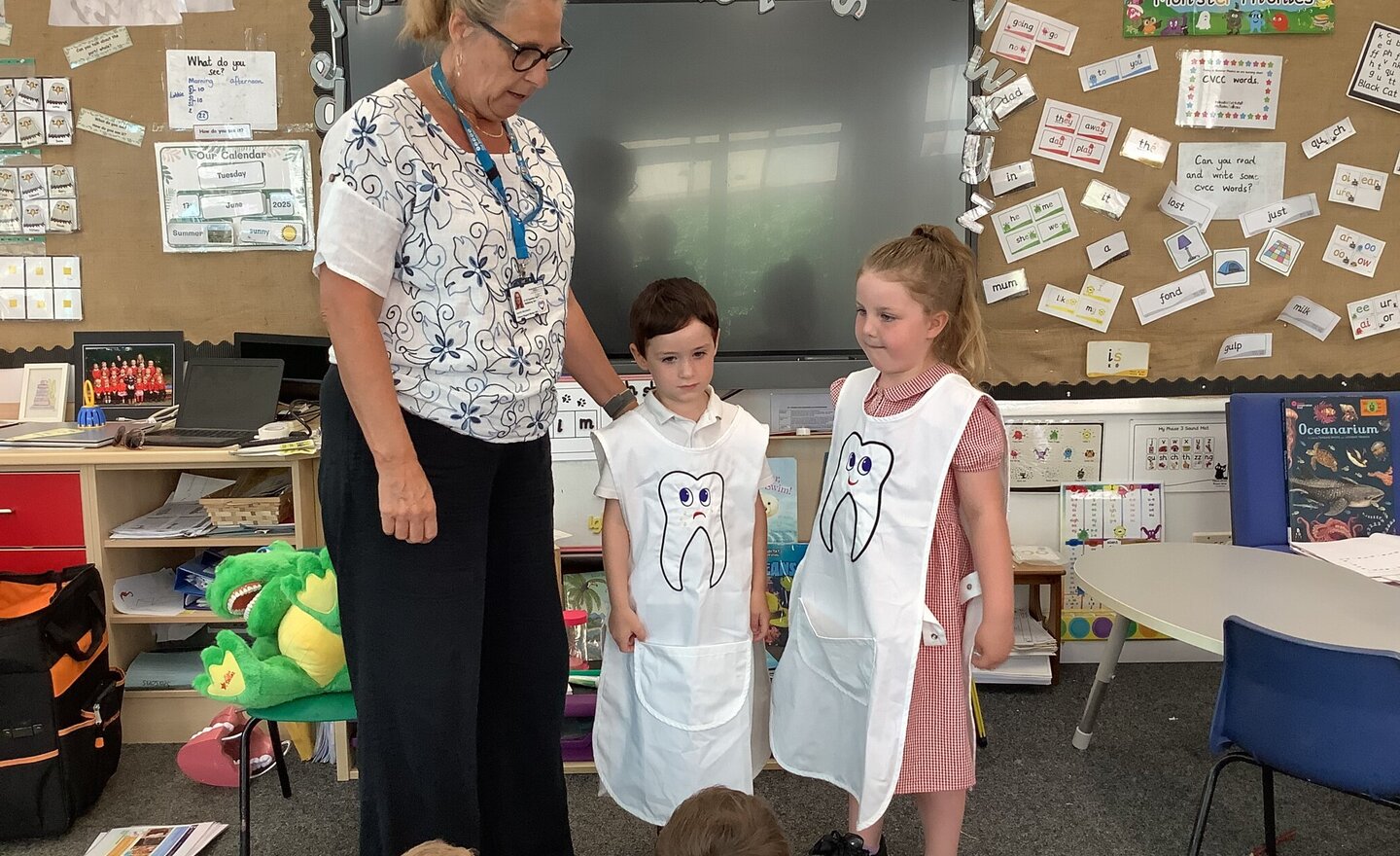 Image of A visit from the dental nurse!