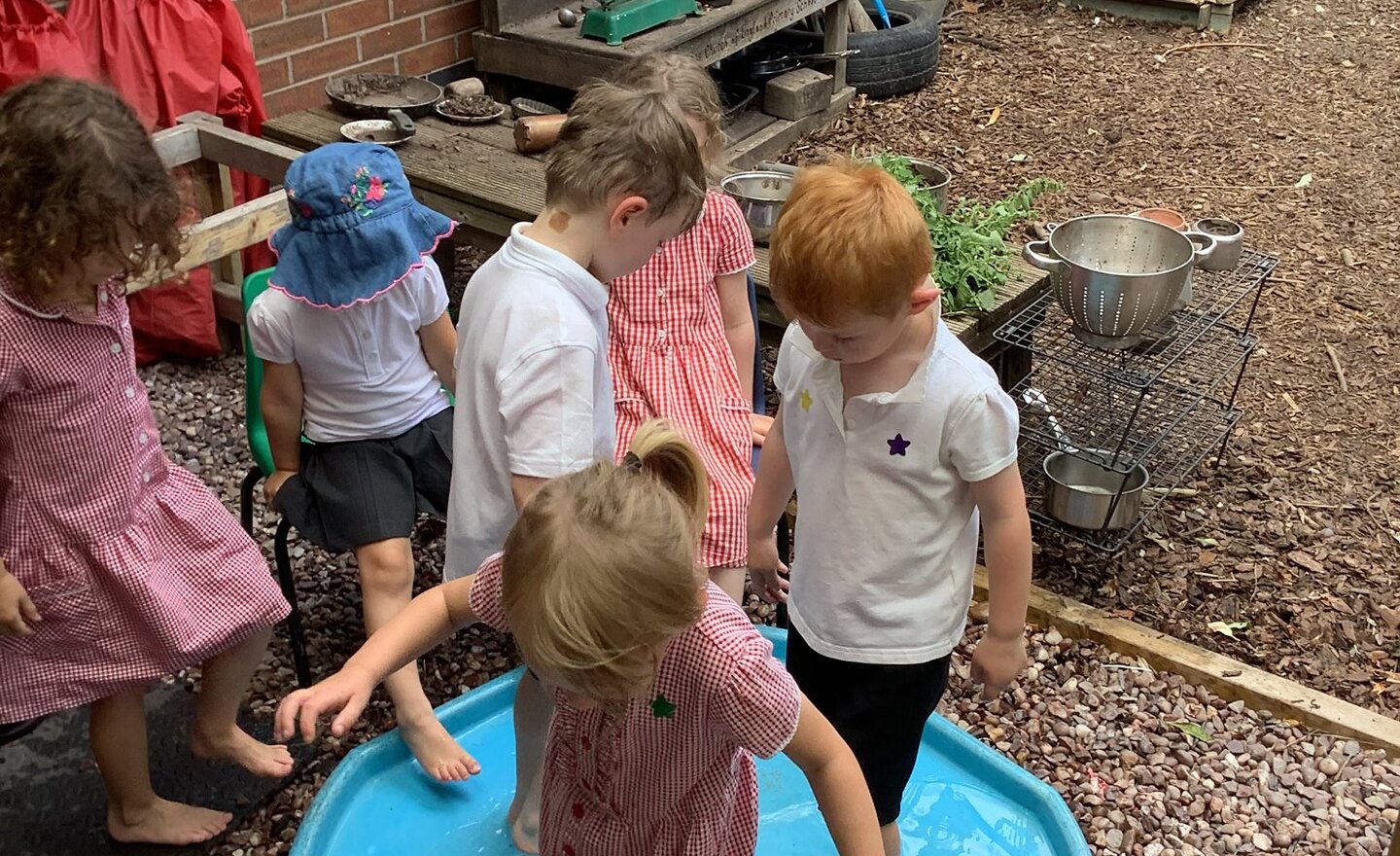 Image of Cooling down in the heat!