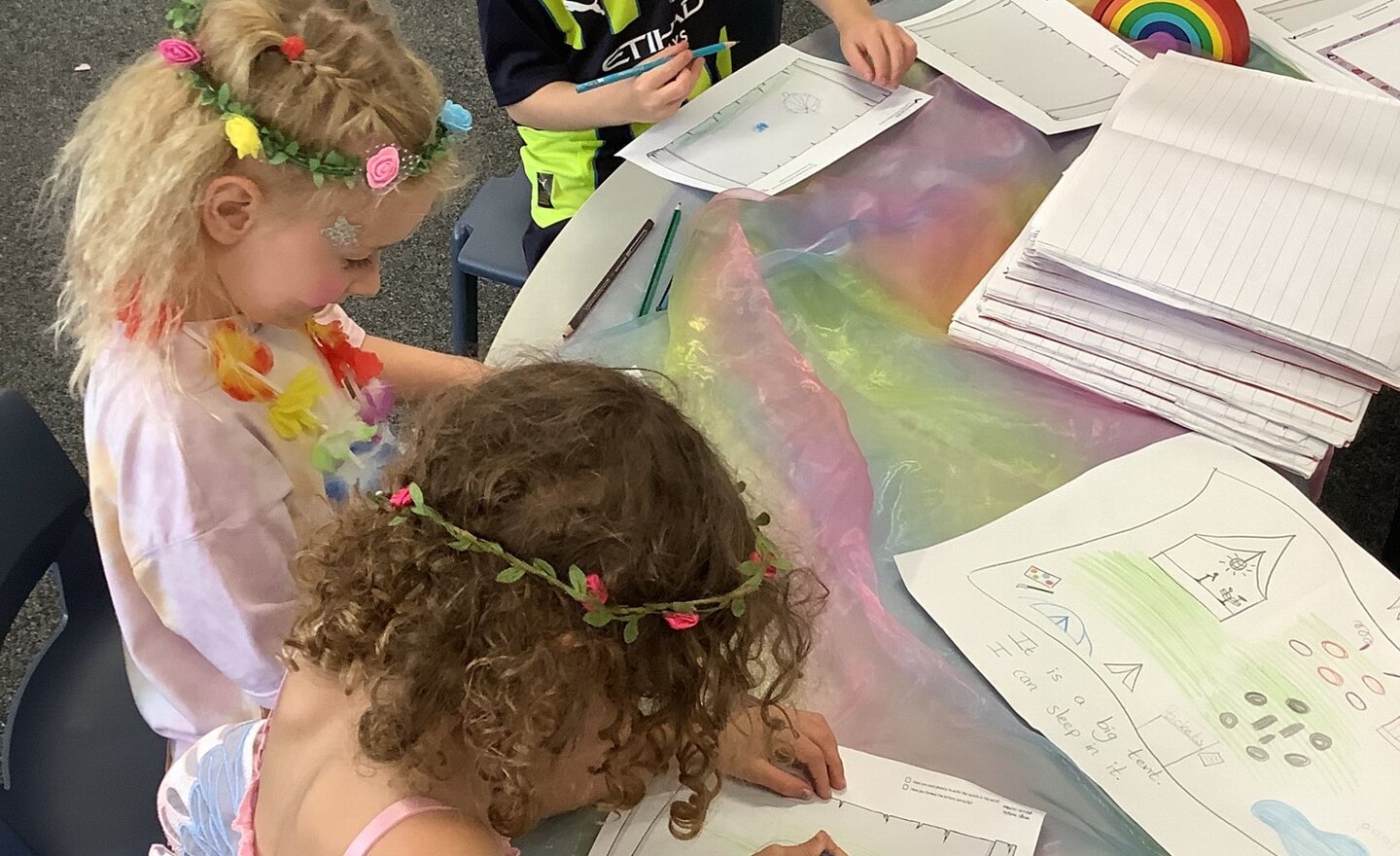 Image of Drawing festival maps!