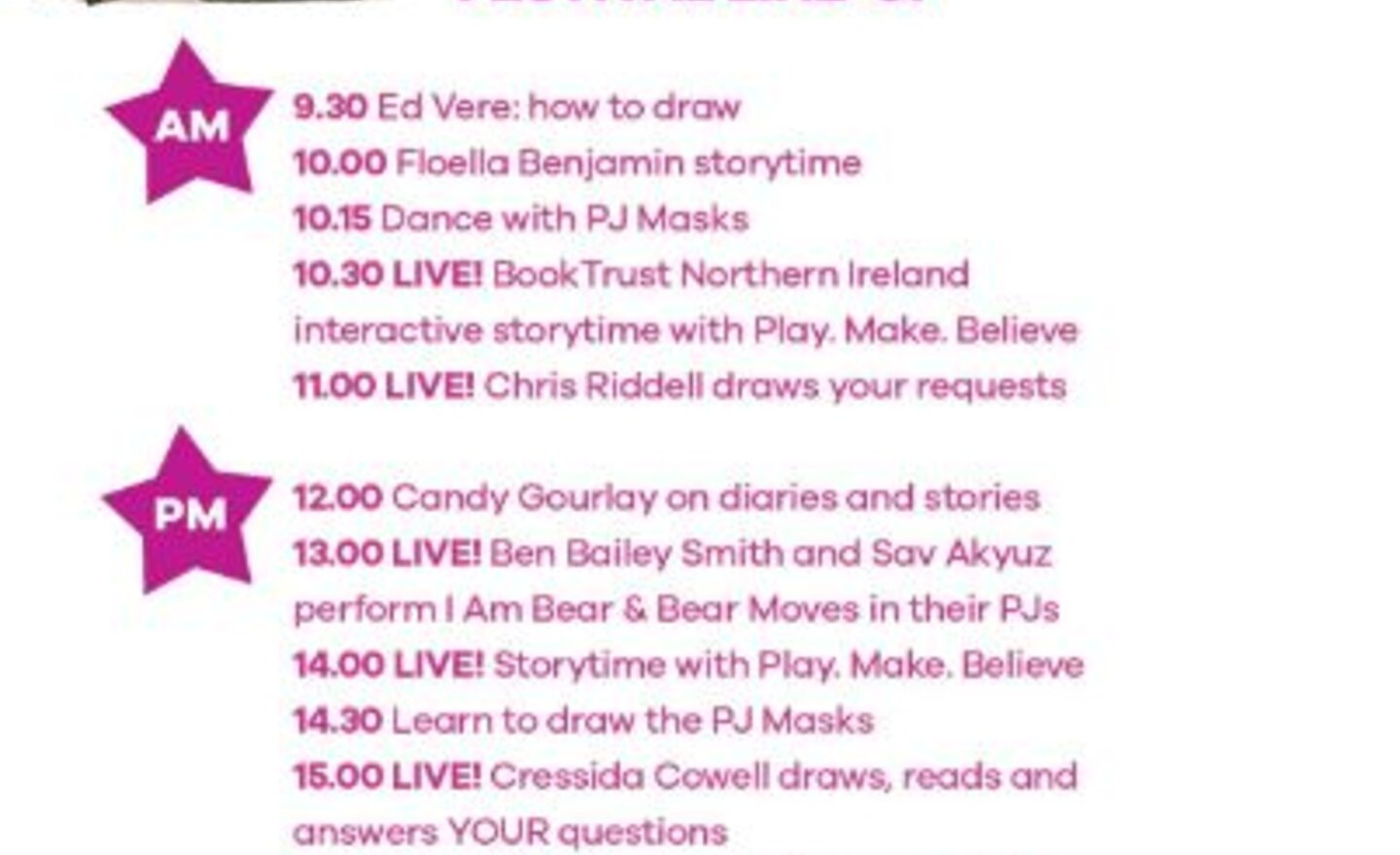 Image of Pyjamarama day!