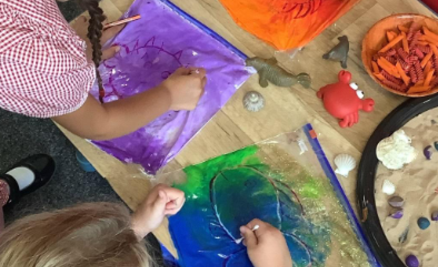 Image of Developing our fine motor strength and skills.
