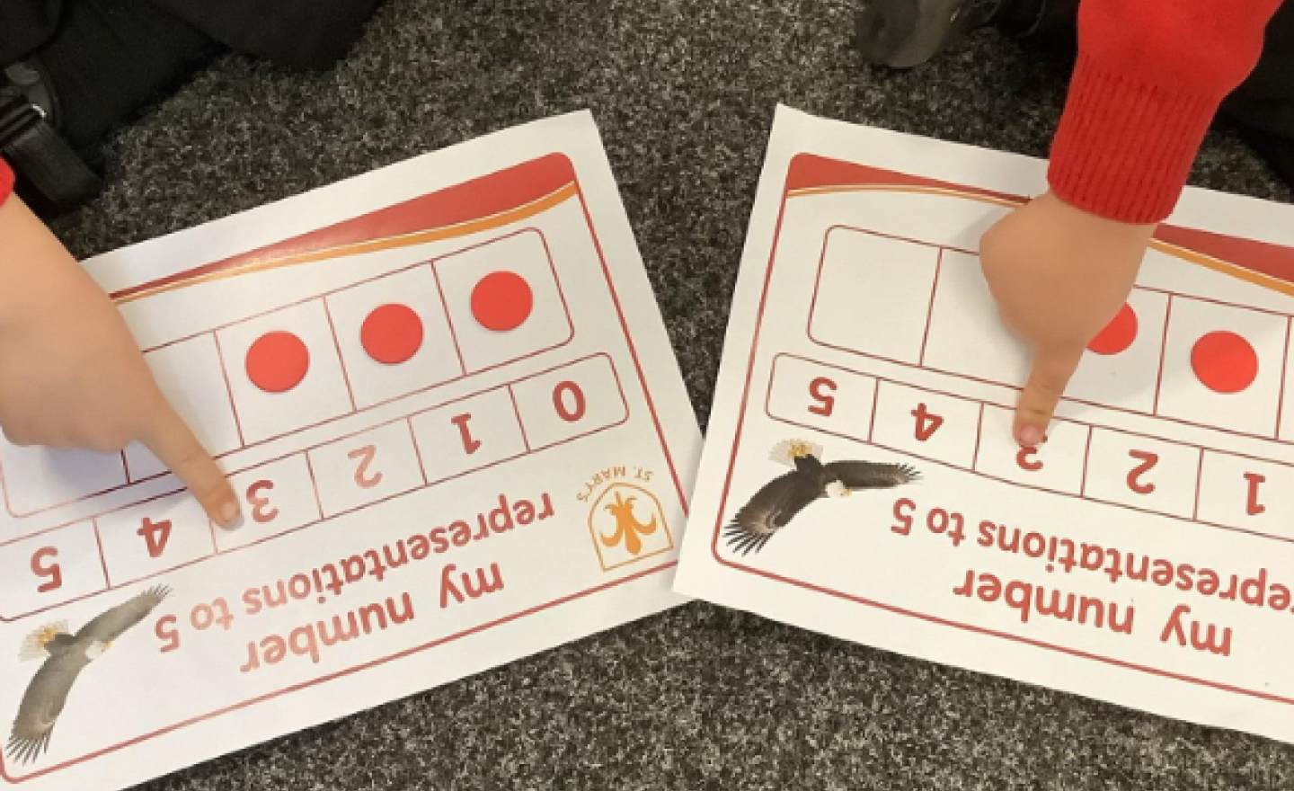 Image of Representing 5!