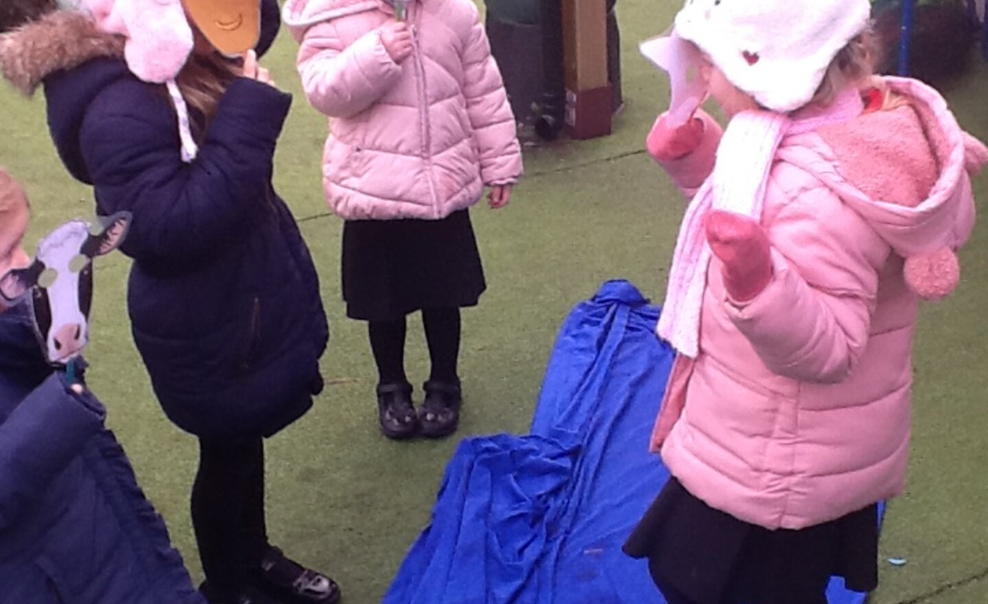 Image of Role playing the story of The Gingerbread Man! 