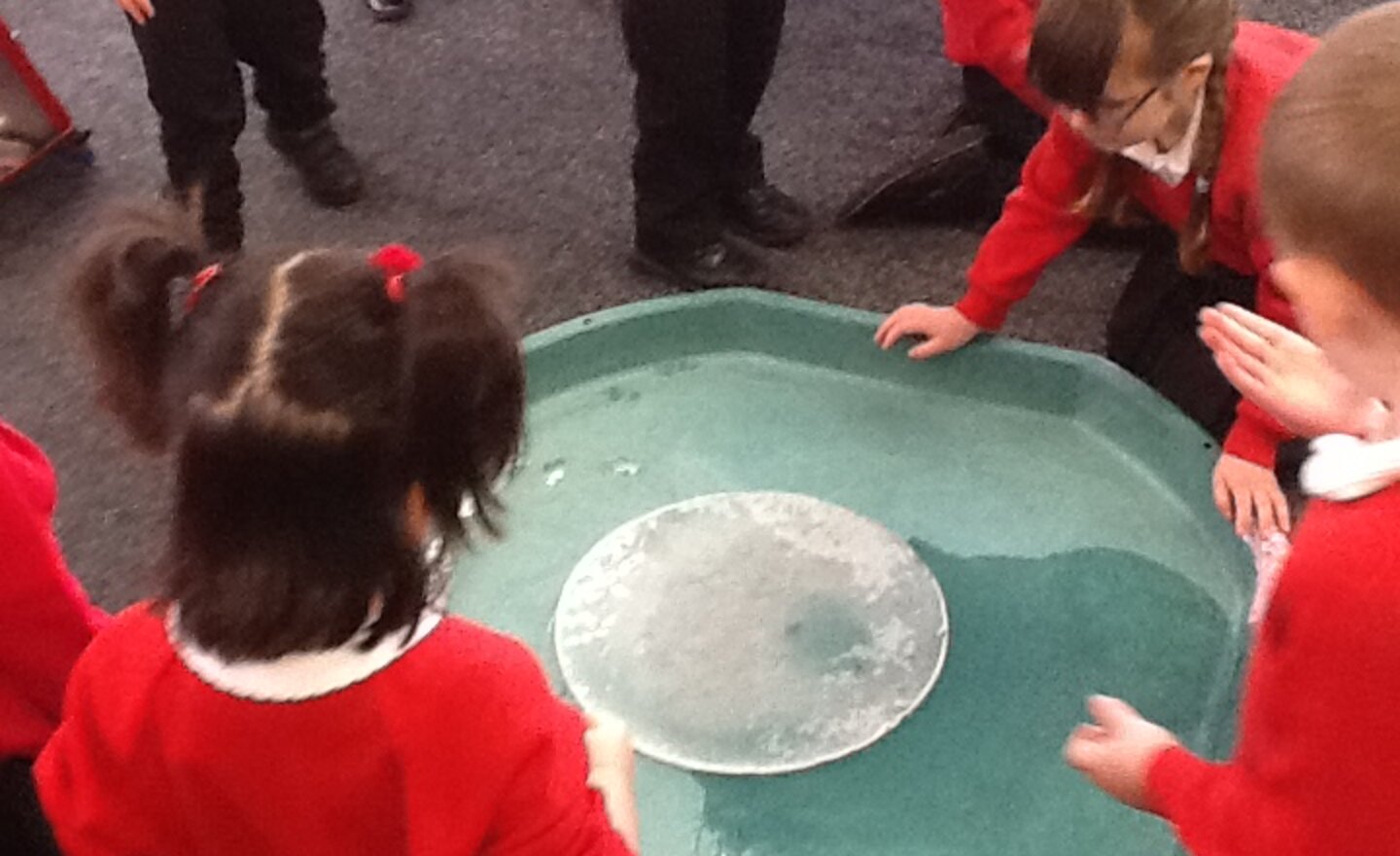 Image of Exploring ice!