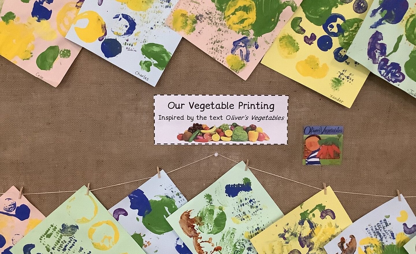 Image of Vegetable Printing