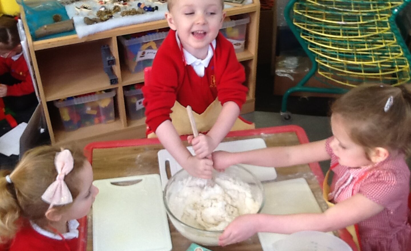 Image of Today we learnt about the miracle of how Jesus fed the 5000! 