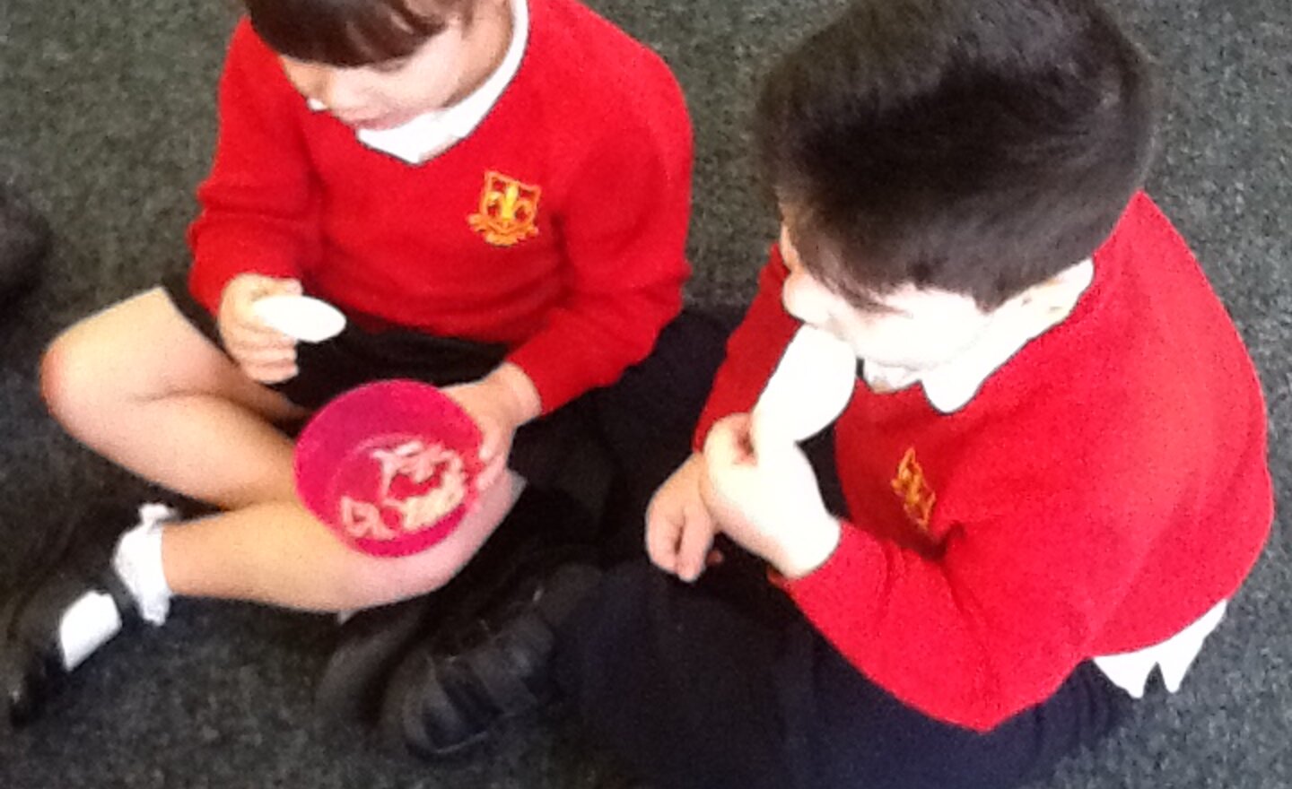 Image of Tasting Chinese food!