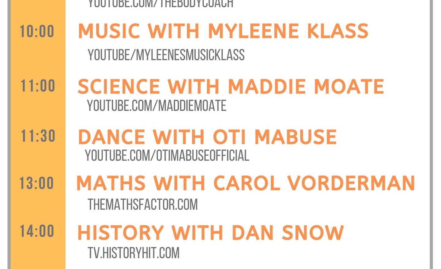 Image of School Closure work Wednesday 22nd April 