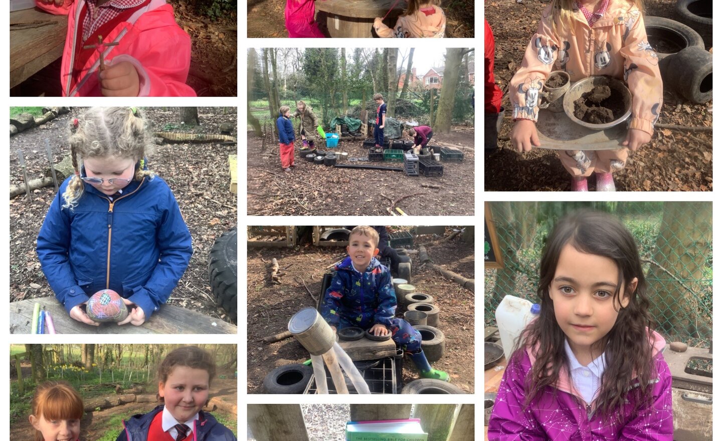 Image of Outdoor learning in the sunshine