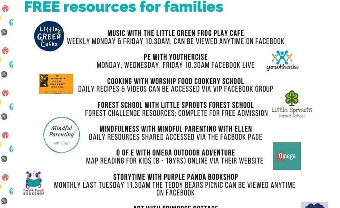Image of Nurture and links to the local support available