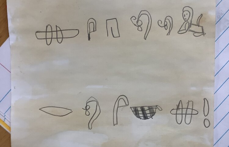 Image of Secret (Egyptian) messages