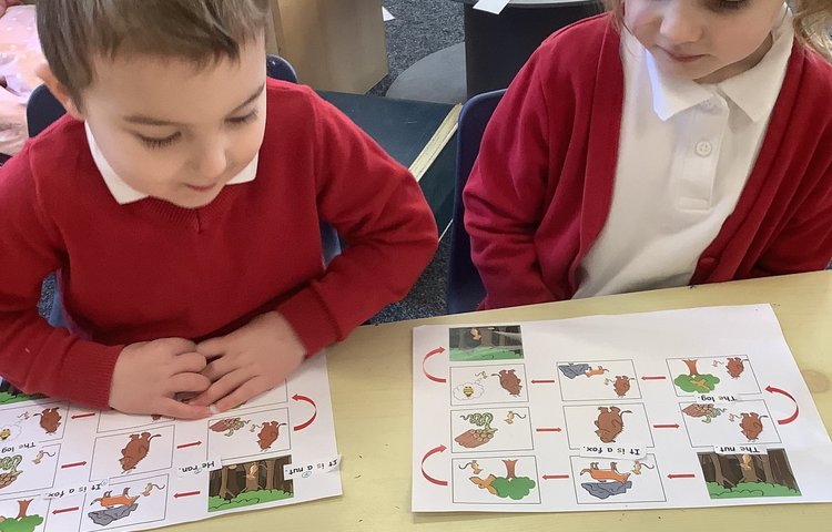 Image of Retelling the story of the Gruffalo!