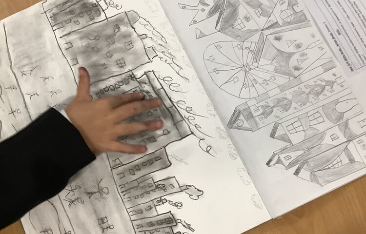 Image of Final Charcoal Pieces