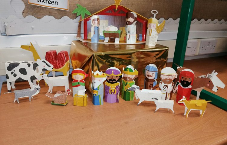 Image of Class 3's advent calendar!