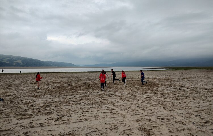 Image of Beach rugby time 