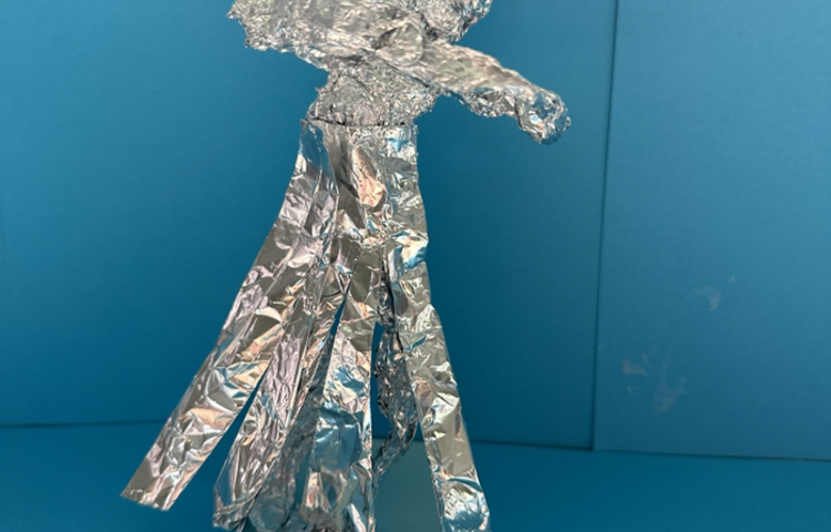 Image of Modern Sculpture in Class 4…..