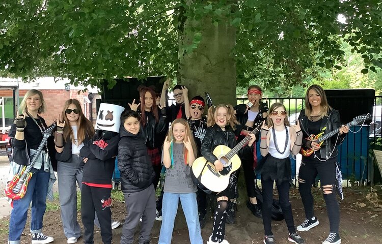 Image of Times Tables Rock Stars Day