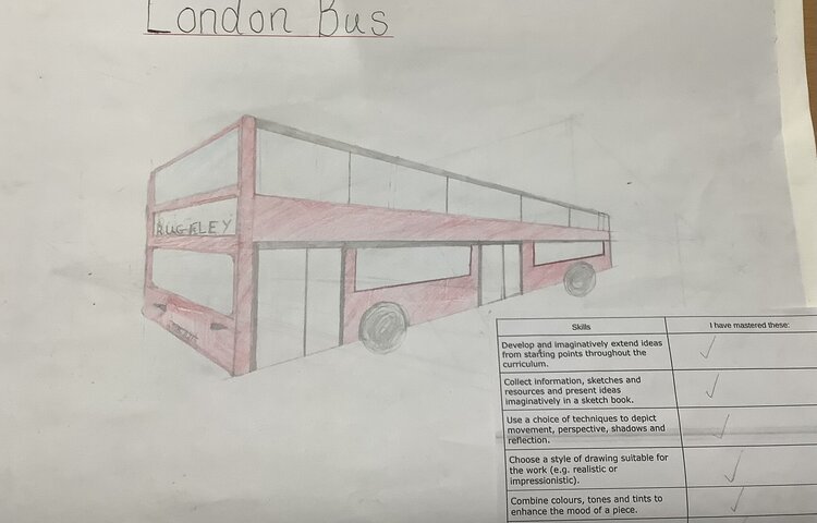 Image of Amazing 2-point perspective drawing