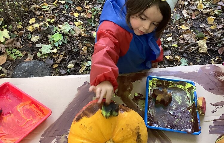 Image of Pumpkin painting!