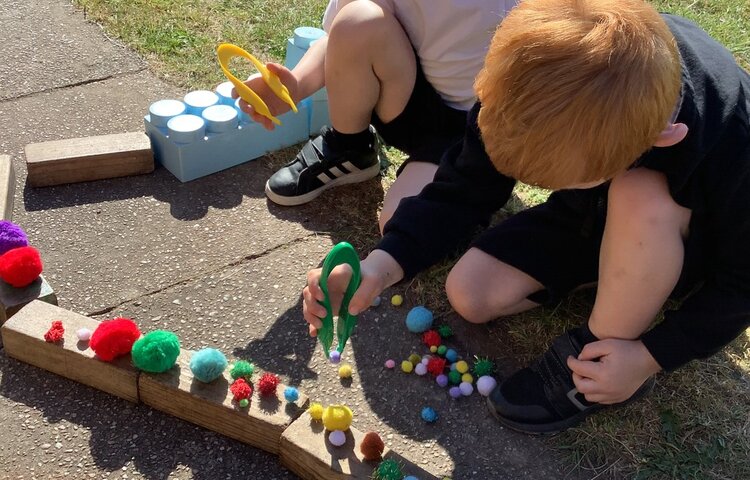 Image of Creating a giant snake! 