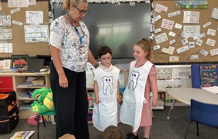 Image of A visit from the dental nurse! 