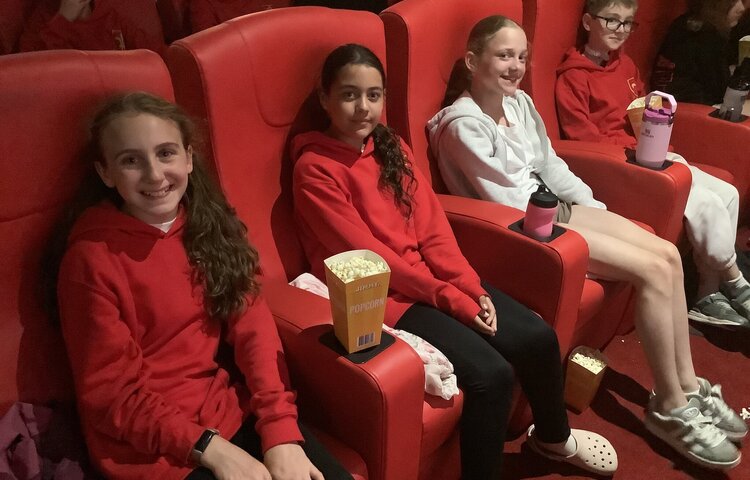 Image of Lovely afternoon at the cinema…..