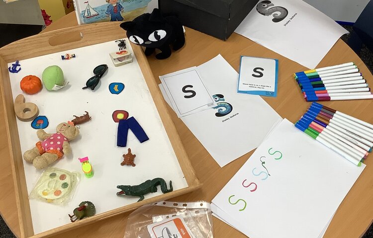Image of Reception have started their monster phonics missions with the s sound! 