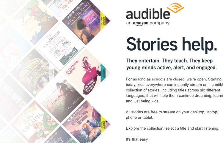 Image of Free books on Amazon Audible