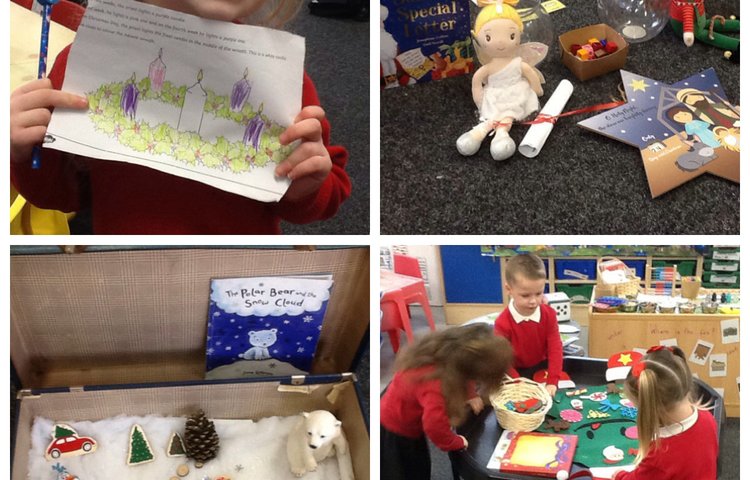 Image of It's beginning to look a lot like Christmas in class one!