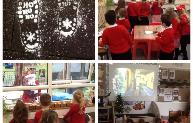 Image of Christmas fun in Class One! 