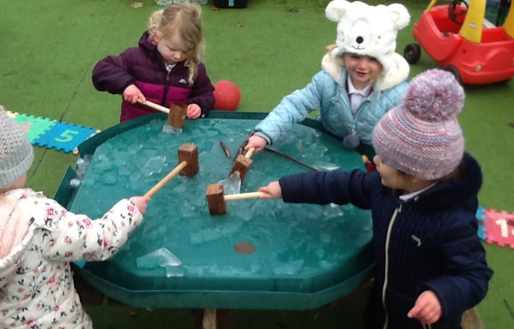 Image of Exploring ice on a cold winter day!