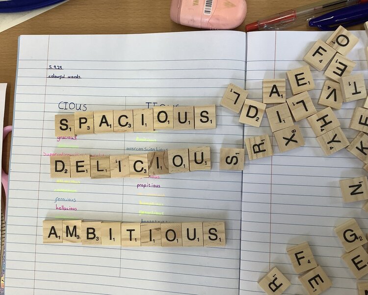 Image of Class 4 Spellings