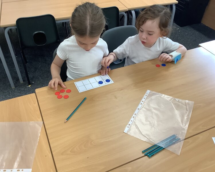 Image of Reception maths July 