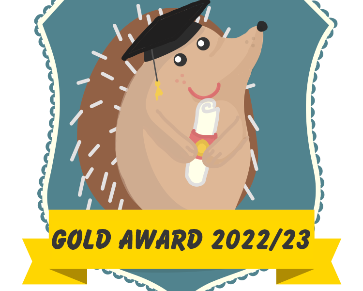 Image of Hedgehog Friendly Campus awards 2022-2023