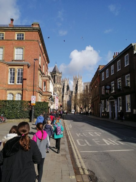 Image of Class 4 trip to York