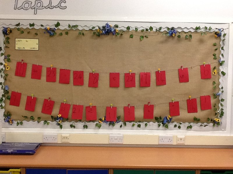 Image of Class 2's advent calendar