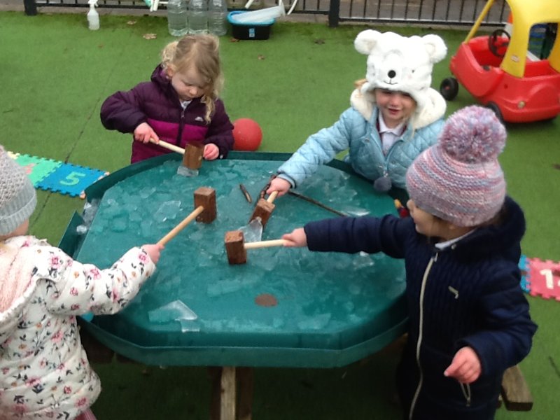 Image of Exploring ice on a cold winter day!