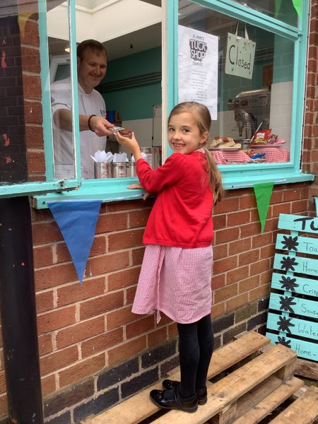 Image of St Mary's Tuck Shop grand opening! 
