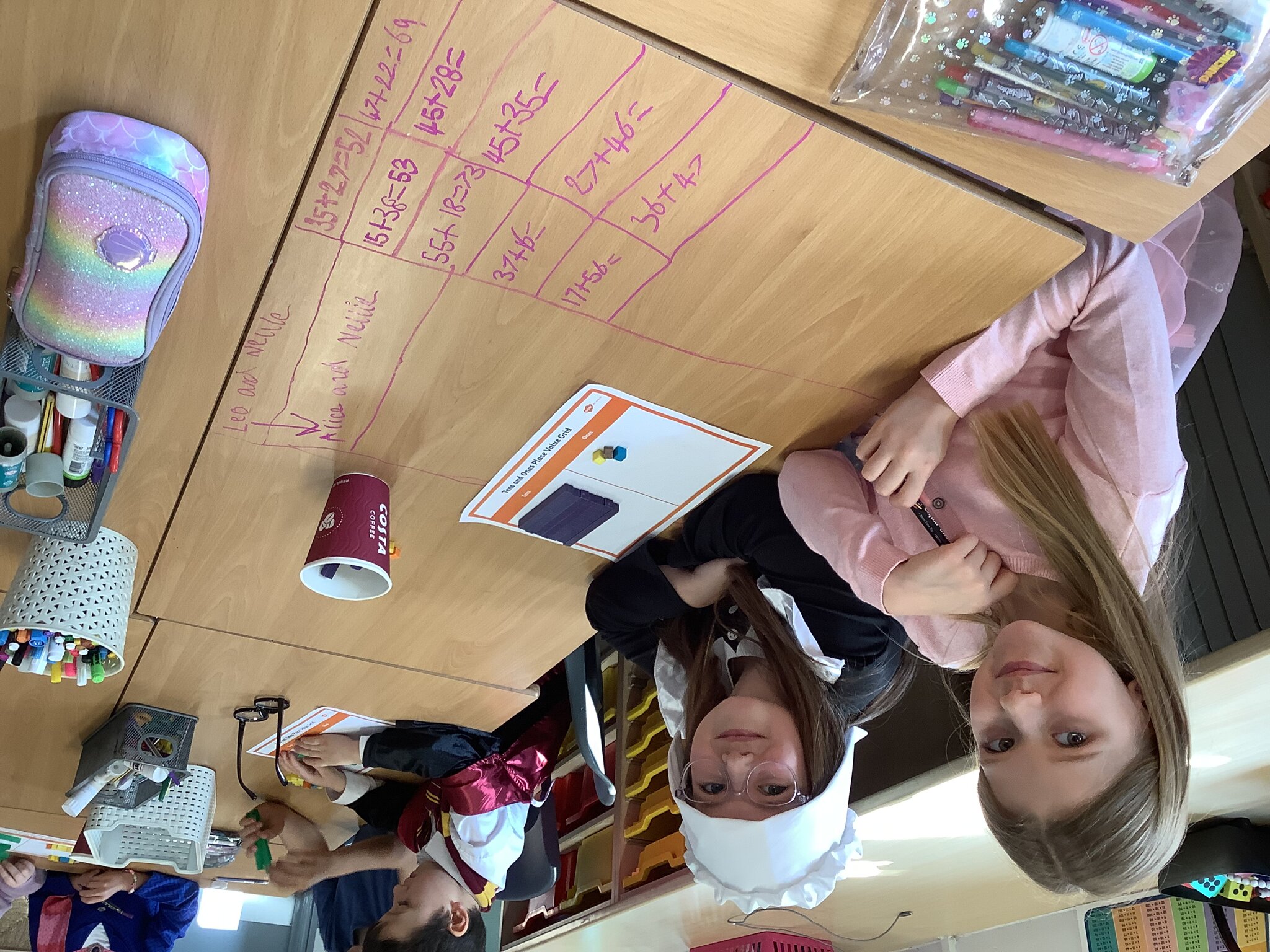 Image of Add two 2-digit numbers (across a 10)