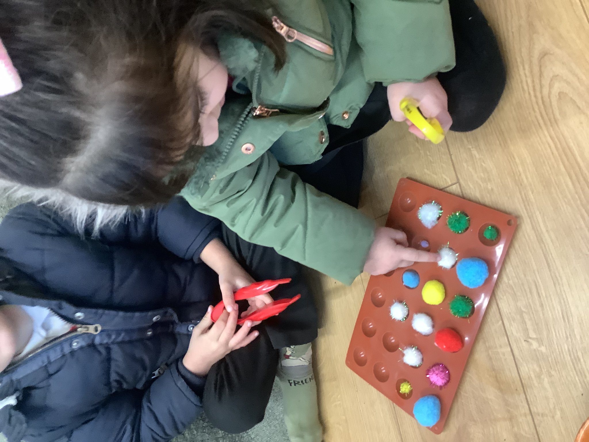 Image of Nursery have been working on their fine motor development!