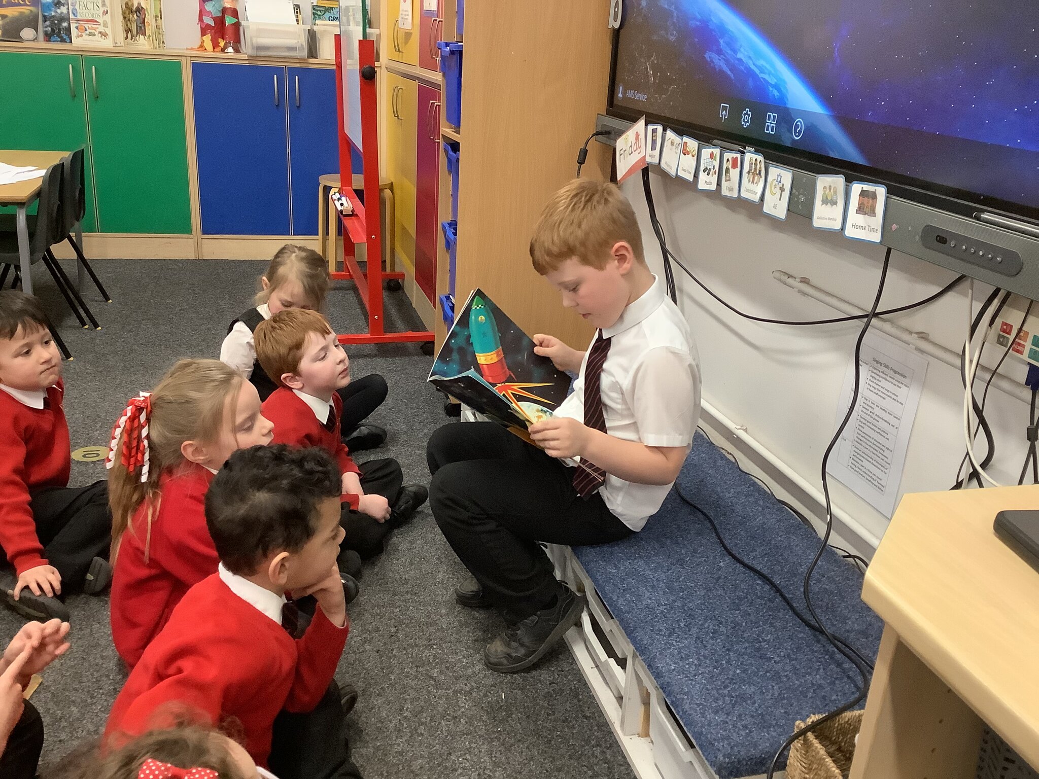 Image of Story Time in Class 2 